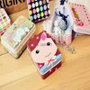 100 Stück schöne Metall rechteckige Schmuck Aufbewahrungsbox Candy Tin Box Organizer Halter Schmuckstück Geschenk Mini süß