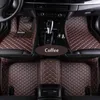 Tapis de sol de voiture spéciaux sur mesure pour Kia Sorento Sportage Optima K5 Forte Cerato K3 Cadenza, doublures de tapis en cuir imperméables4154288