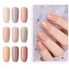 10g Nude Series Puderset Pure French Dipping Nail Glitter ohne Lampe Cure Dip Nail Powder Maniküre Art Design4260846