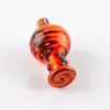 Colorful Wig Wag Carb Cap 27mm OD Colored Unique Glass Hookahs Bubble Universal Caps For Quartz Banger Nails