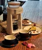 Espresso Latte Cappuccinoのための新しいロータリーコーヒーメーカーシミュレートされたハンドパンチの自動コーヒーマシネチーポット自動コーヒーマシン