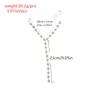 Fashion- America sexy personality trend alloy five pointed star Long Necklace