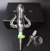Micro NC Kit Pipe en verre de corne de boeuf 14mm Joint NC 4.0 Kit Bangs en verre pour pipes à fumer