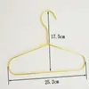 50 stks groothandel nordic stijl metalen kinderen hanger kinderen huisdier hondenkleding baby kleding opberghanger rose goud