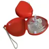 Eerste hulp CPR-ademhalingsmasker Beschermen redders Kunstmatige beademing Eerste hulp Maskers CPR-ademhaling Masker Eenrichtingsklepgereedschap