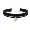 Gótico de veludo clavícula set combinação colar de corrente colar gargantilha DJN255 ordem da mistura de jóias gargantilhas