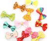 100pcs Mini Bow Hairgrips Kids Sweet Girls Solid Dot Stripe Printing Hair Clips Kids Hairpins Hair Styling Tool Hair Accessories