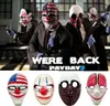 The Heist Wolf Masks Payday 2 Mask Demon Joker Bank Robber Payday 2 Game Mask Halloween Masquerade Cosplay Costume Party Props