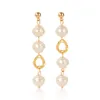 10 stili squisiti orecchini di perle di zirconi barocchi fascino orecchini femminili da sposa orecchini da sposa stud regalo di nozze
