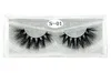 Nouveaux cils de vison 3d longs naturels entrecroisés faux cils maquillage dramatique cils de vison 3D Extension de cils