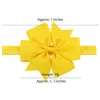 아기 유아 큰 활 헤드 밴드 그로스 그레인 리본 부티크 활을 여자 탄성 헤어 밴드 헤어 액세서리 베이비 헤드웨어