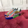 Spike Sneaker Projektanci buty mężczyźni kobiety luksusowe butę swobodne butę moda moda moda oddychaj białe buty do skarpetów kolcowych butów płaskie buty