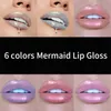 Beauty Cosmetics Liquid lip gloss Lipstick HANDAIYAN polarized Mermaid lipgloss lasting moisturizing free ship 12