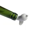 Dolphin Shaped Wine Stoppers CorksCrew Plug Cap Stopper Öl Rödvinflaska Stoppar Hem Bar Verktyg