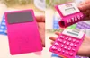Creative Portable Scientific Solar Calculator Mini lovely Handheld Foldable Silicone Calculator For Students Convenient Stationery T3I0449