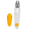 Ponto transversal portátil Tailor Scissor DIY ferramenta de costura suprimentos peixes linha cortador thrum fio tipper clipper trimmer