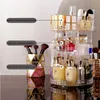 360 stopni obrotowe kosmetyczne pudełko do przechowywania organizator kosmetyków stojak do przechowywania moda kryształowy wyświetlacz helf stojak o wysokim kondensie6246364