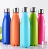 350ml Cola Shaped water bottle Vacuum Insulated outdoor Travel cup Double Walled Stainless Steel coke shape drinking glass portable flask