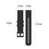 20mm 22mm Watch Band pasek silikonowy Wstecz Watchband dla Xiaomi Huami Amazfit dla Huawei Watch GT 42 / 46mm dla Samsung Galaxy Active2