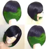 Prix usine perruques de cheveux humains brésilien Bob Cut Grade vierge Remy cheveux humains pleine perruques pour les femmes noires Xiuyuanhair