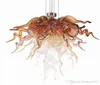 Chegada Nova Contemporânea Led candelabro de cristal Lâmpadas pequeno preço barato antigo Mão Estilo vidro fundido Chandelier