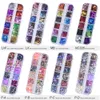 Style mixte sirène poudre flocons ongles paillettes brillant rond hexagone holographique Paillette paillettes ongles Art décoration