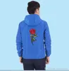 Gül Nakış Ceketler Erkek Bahar Sonbahar Rüzgarlık Ceket Ince Kadın Çiçek Slim Fit Spor Mont