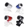 Mini USB Web Kamera Kamera 12 Megapiksel HD Webcam 360 Derece MIC ile Clip-on Skype Bilgisayar PC Laptop Için