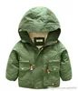 Yeni Kış Dış Ticaret Orijinal Brand Children039s Giyim Çocuk Çocukları Artı Kadife Kalın Sıcak Pamuk Ceket Trençkotu5432946