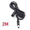 Extension Cable CC 12V 5.5 * 2,1 millimetri Maschio Femmina Cavo di alimentazione adattatore Extender Wire 1m 2m 3m 5m 10m CCTV Led Luci Accessori