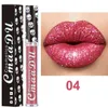Cmaadu 8 cores glitter líquido labelo labelo batom 3.5ml rouge um levre impermeável lipgloss maquillage