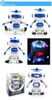 Nowa Space Dance Robot Robot Muzyka Walking Electronic Zabawka Robot 360 Stopni Obracanie Lekkie Muzyka Podczerwieni Zabawki dla dzieci