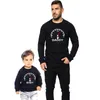 New Family Matching Outfits sweatshirts Father Son Mommy Clothes Baby Autumn Clothing Pullover Dad Clothes