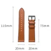 20mm Smart Watch Band Top Layer Leather Real Leather Watch Straps For Garmin Vivoactive 3Vivomove HR Sport Watchbands Bracelet3596610