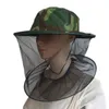 Mosquito Head Net Hat Wide Brim Anti Insect Bee Protective Mesh Cover Face Mask Bucket Hats for Beekeeping Beekeeper4726752