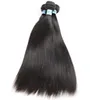 10A klasa naturalny czarny kolor jedwabisty prosty chińskie dziewicze ludzkie wątek 3 kawałki Włosy dla czarnej kobiety szybkie dostarczanie ekspresji