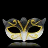 Party Masker met Goud Glitter Masker Venetiaanse Unisex Sparkle Maskerade Venetiaanse Masker Mardi Gras Maskers Maskerade