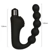 Hot 3 stilar vibrerande analpropp silikon vibratorer dildo g-spot butt plug massager för kvinnor män sex produktleksaker