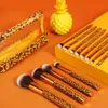 Makeup Brush Set Leopard Brushes With Bag 12 Pcs Foundation Highlighter Concealer Powder Blending Blush Eye Shadow Cosmetic brush RRA1956