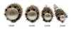 4 pezzi set spazzola per capelli rotonda ionica in ceramica termica con tecnologia nano con spazzole arricciacapelli in alluminio con setola di cinghiale per pettine per asciugatura 8096143