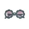 Groothandel zonbloem ronde schattige kinderen zonnebril UV400 Boy Girl Lovely Baby Glazen kinderen Oculos de Sol 15 kleuren