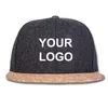 OEM -Design Custom Baseball Hat Flat Bim Verstellbarer Snapback Closer Tennis Fußball Basketball Street Dancing Kinder Kinder Custom Wildleder Cap