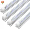 Tubi LED integrati a forma di V bianco caldo 2700K 8ft 8 piedi 72 pollici Bubs LED T8 LED Tube Lights Illuminazione a doppio lato