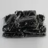 3'' 4'' 5'' 6'' 7'' 9'' Black Snap Lock Pin Security Loop Plastic Tag Fastener Tie 1000pcs/bag