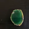 40-50mm Natuurlijke Agaat Slice Met Gat Onregelmatige Crystal Slice Healing Reiki Stone Quartz Hanger Mineraal Home Decor