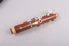 Nouvelle clarinette professionnelle en bois de rose, clé plaquée argent, clé Bb 17, étui pour clarinette #7