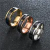 Mode Intelligente Sensing Temperatuur Ring Liefhebbers Ring Titanium Stalen Accessoires Groothandel