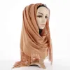 Hijabs Women Muslim Islamic Tassel Lace Hollow Long Hijab Scarf Shawl Wrap d90404