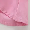 Girls kids designer Clothing Sets Summer Fashion Kids Girl Clothes Suit Pink Blouse Hole Jeans Headband 3PCS for Children Cloth205O