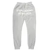 2020 Hip Hop Zweet Broek Mannen Vrouwen Joggers Stop Met Kijken Naar Mijn Lul Joggingbroek Print Hoge Taille BroekHippie broek Mannen